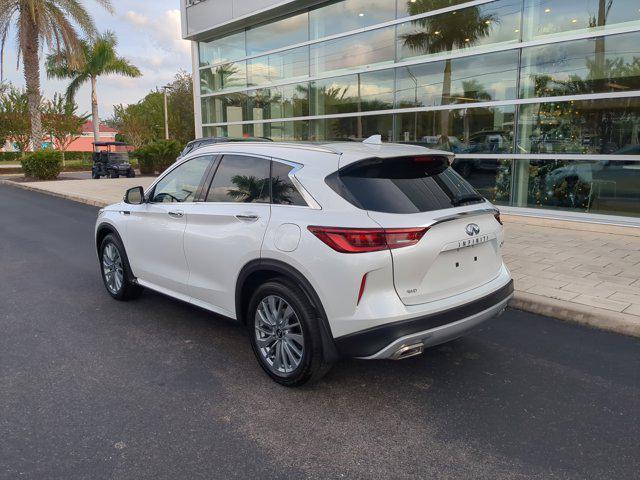 new 2025 INFINITI QX50 car, priced at $49,270
