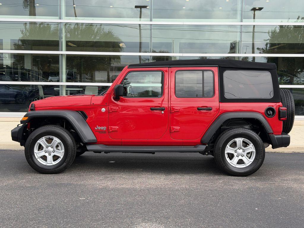 used 2020 Jeep Wrangler Unlimited car, priced at $23,521