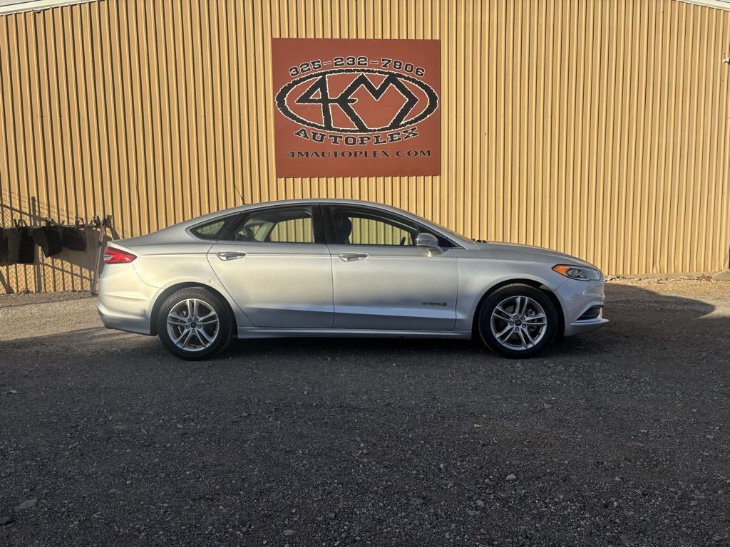 used 2018 Ford Fusion Hybrid car, priced at $12,500