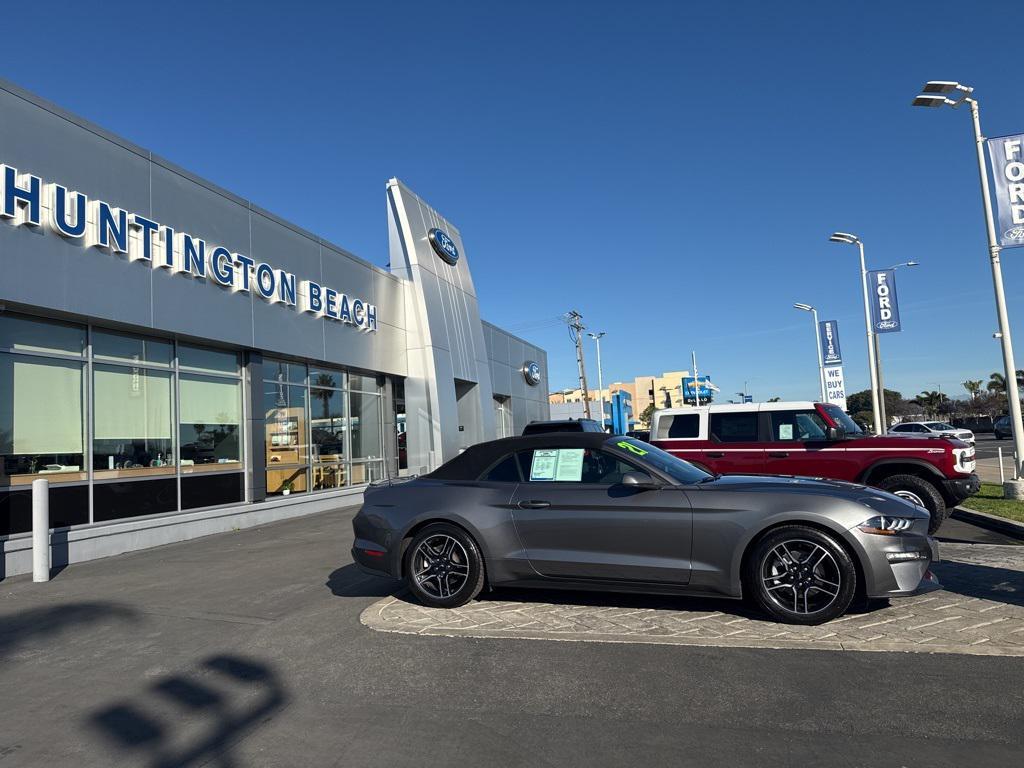 used 2021 Ford Mustang car, priced at $19,977