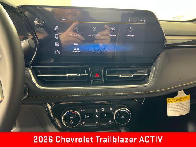 new 2026 Chevrolet TrailBlazer car, priced at $33,870