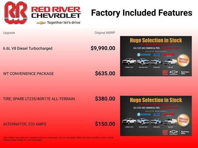 new 2025 Chevrolet Silverado 3500 car, priced at $74,268