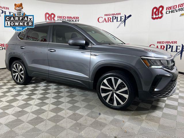 used 2024 Volkswagen Taos car, priced at $22,823