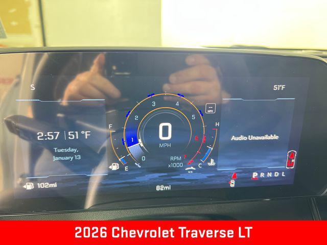 new 2026 Chevrolet Traverse car, priced at $45,195
