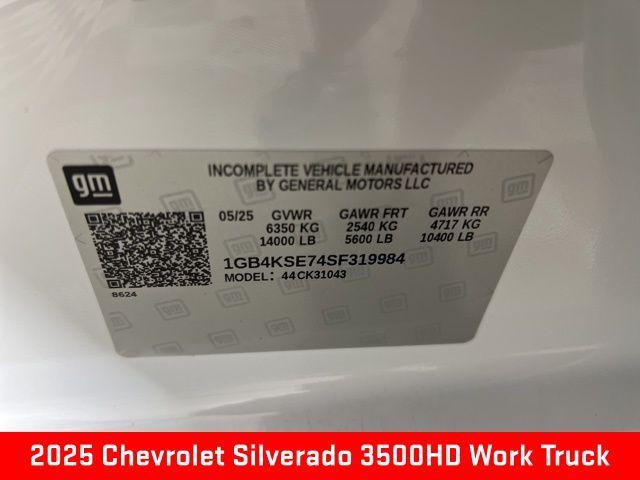new 2025 Chevrolet Silverado 3500 car, priced at $54,723