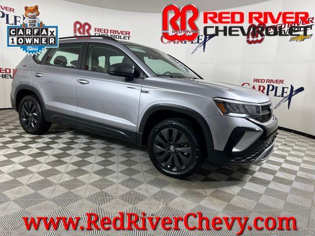 used 2024 Volkswagen Taos car, priced at $15,212