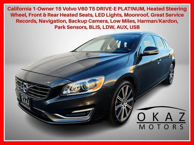 used 2015 Volvo V60 car, priced at $12,995