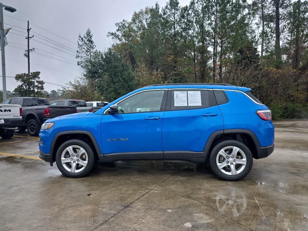 used 2023 Jeep Compass car, priced at $23,489
