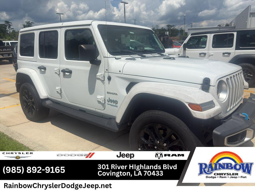 used 2022 Jeep Wrangler Unlimited 4xe car, priced at $31,374