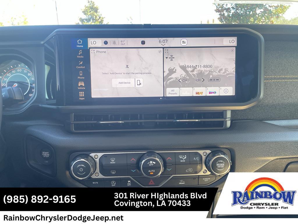 new 2026 Jeep Gladiator car, priced at $48,545