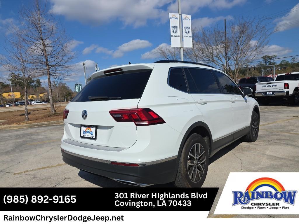 used 2021 Volkswagen Tiguan car, priced at $16,995