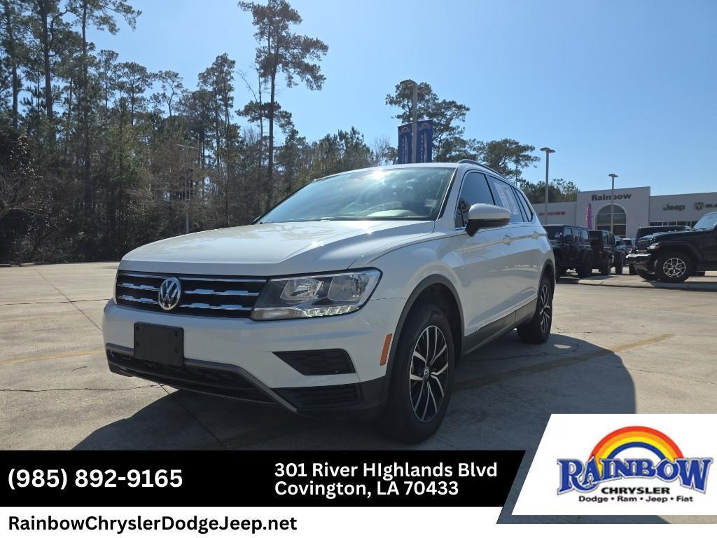 used 2021 Volkswagen Tiguan car, priced at $16,995