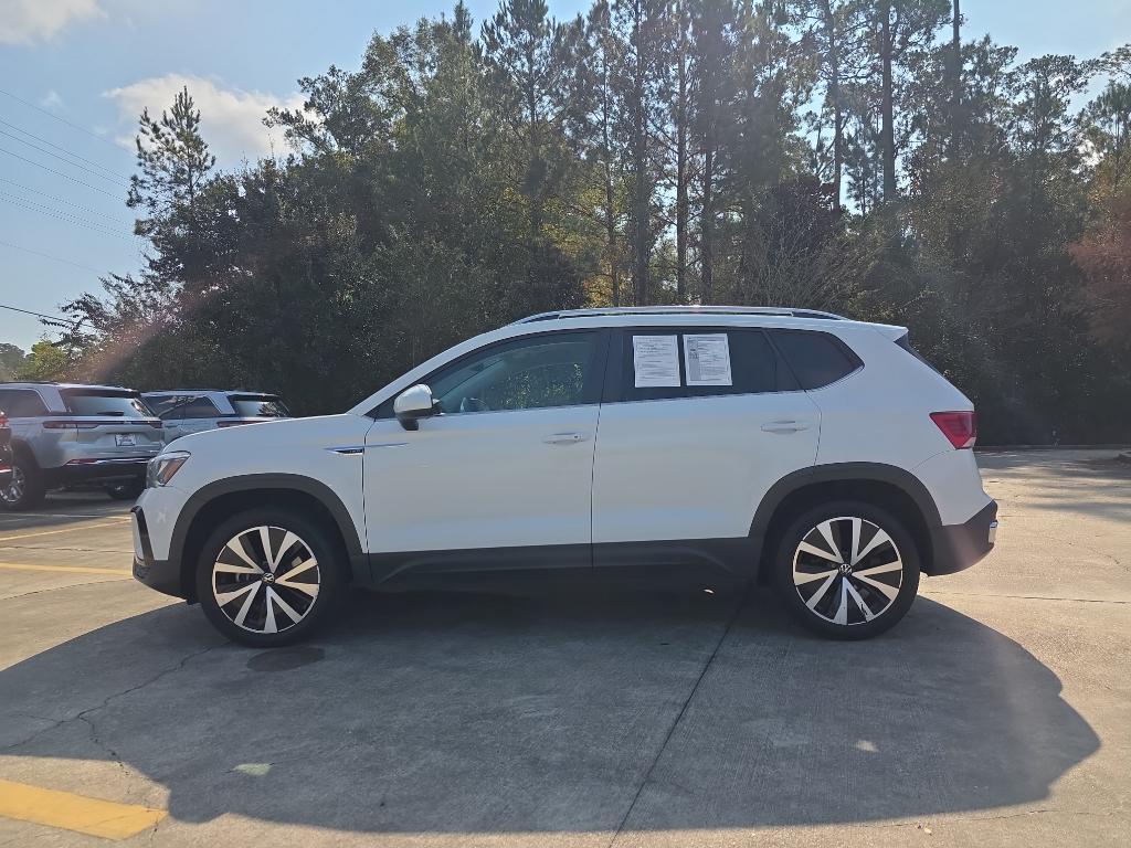 used 2024 Volkswagen Taos car, priced at $18,995