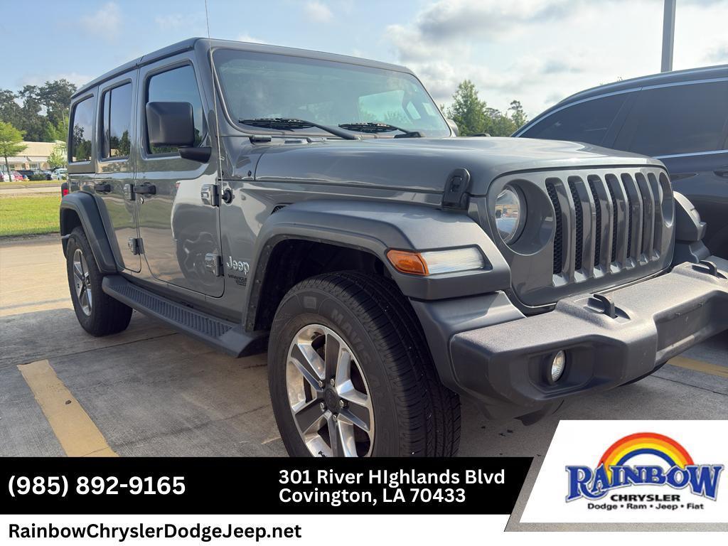 used 2018 Jeep Wrangler Unlimited car, priced at $23,900