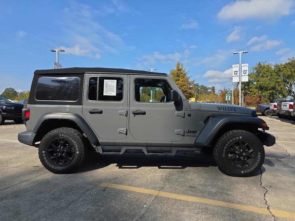 used 2021 Jeep Wrangler Unlimited car, priced at $28,895