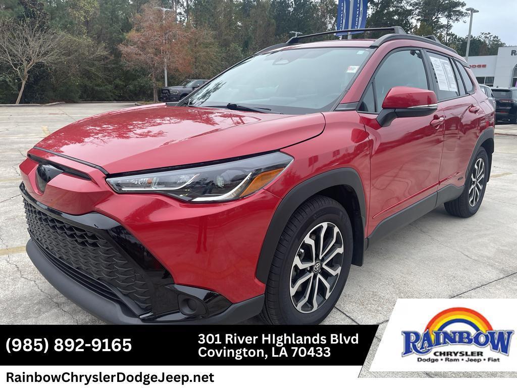 used 2024 Toyota Corolla Cross Hybrid car, priced at $27,295