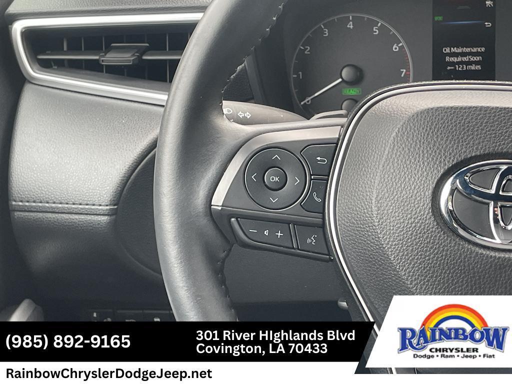 used 2024 Toyota Corolla Cross Hybrid car, priced at $27,295