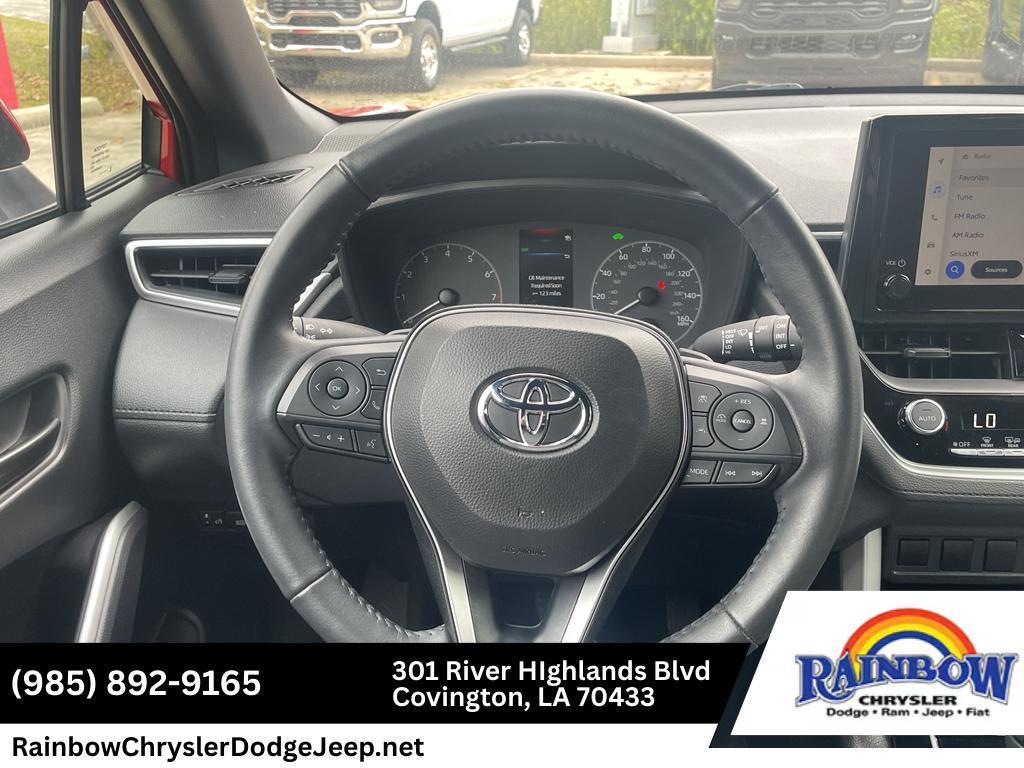 used 2024 Toyota Corolla Cross Hybrid car, priced at $27,295