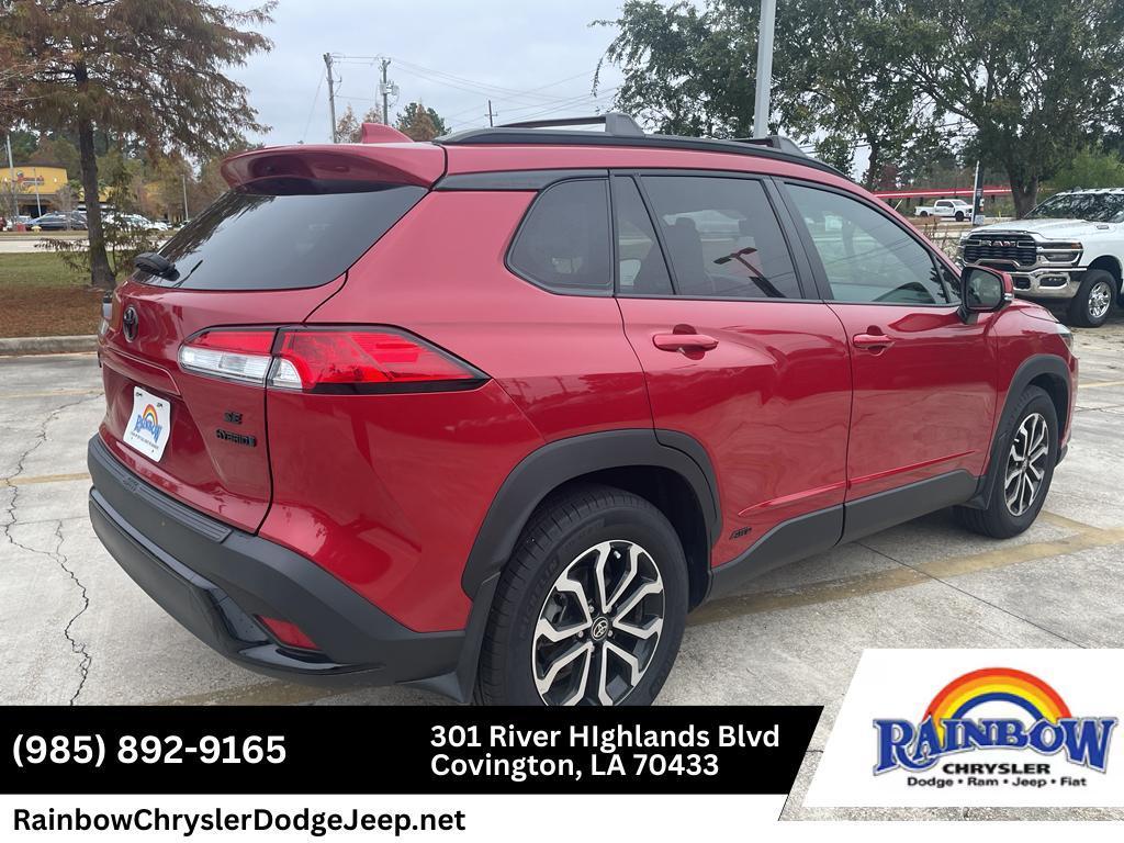 used 2024 Toyota Corolla Cross Hybrid car, priced at $27,295