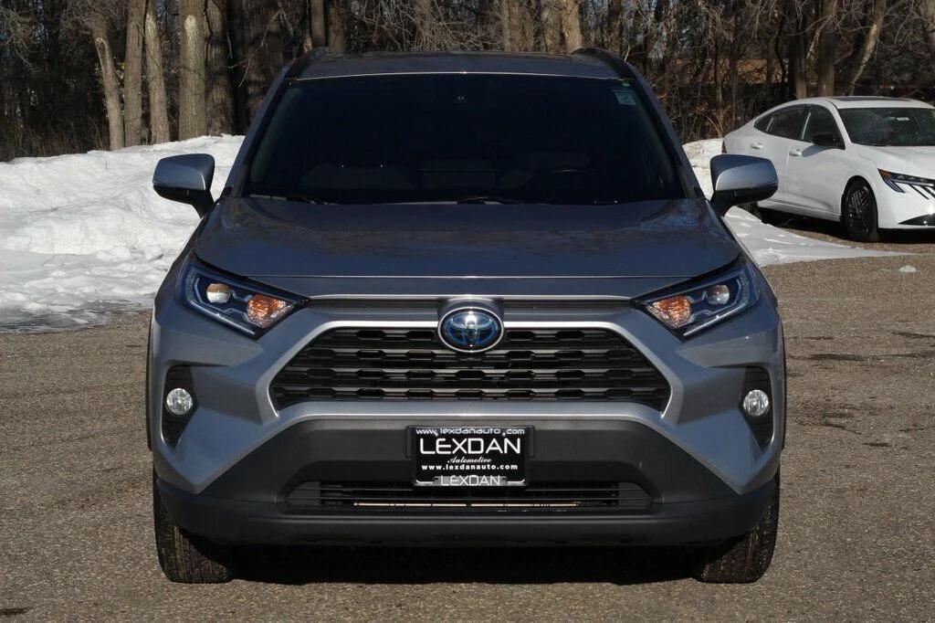 used 2021 Toyota RAV4 Hybrid car, priced at $25,590