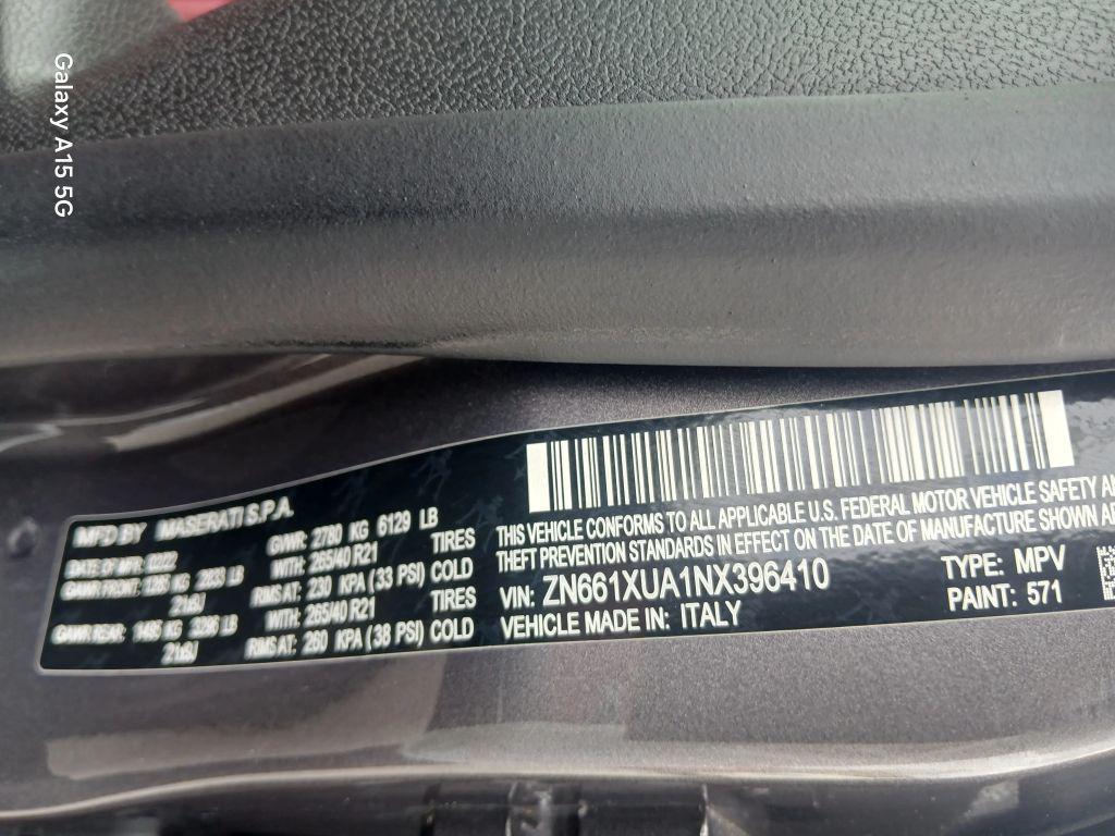 used 2022 Maserati Levante car, priced at $34,555