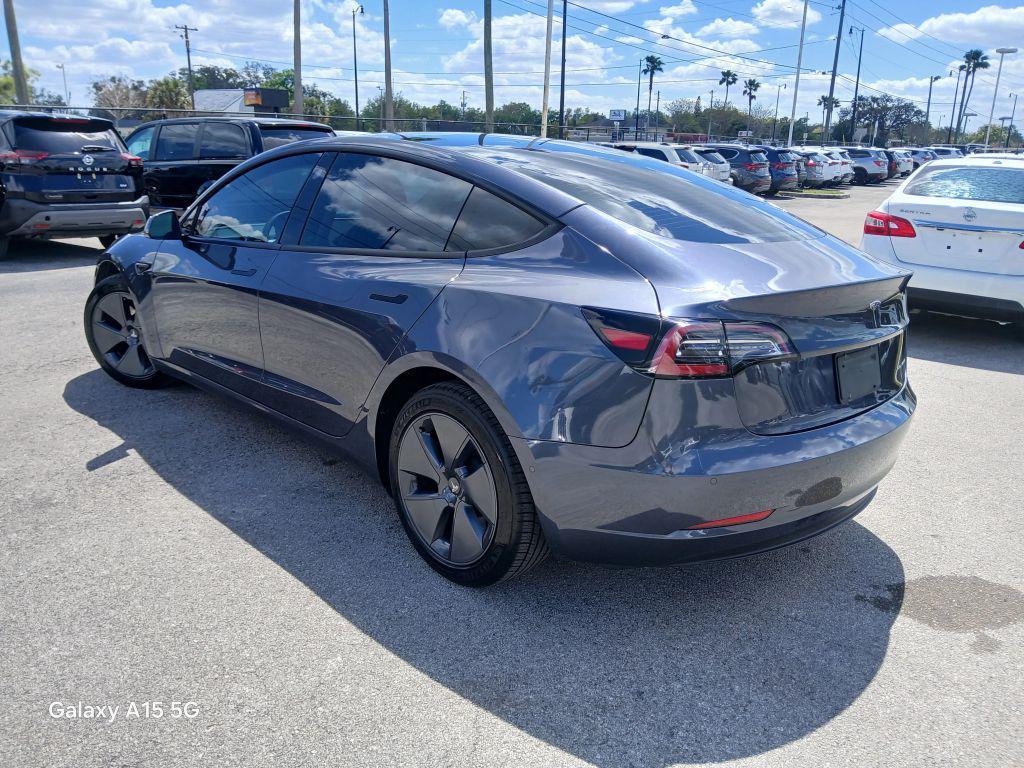 used 2022 Tesla Model 3 car, priced at $24,231