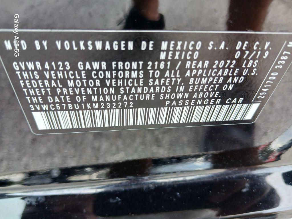 used 2019 Volkswagen Jetta car, priced at $9,527