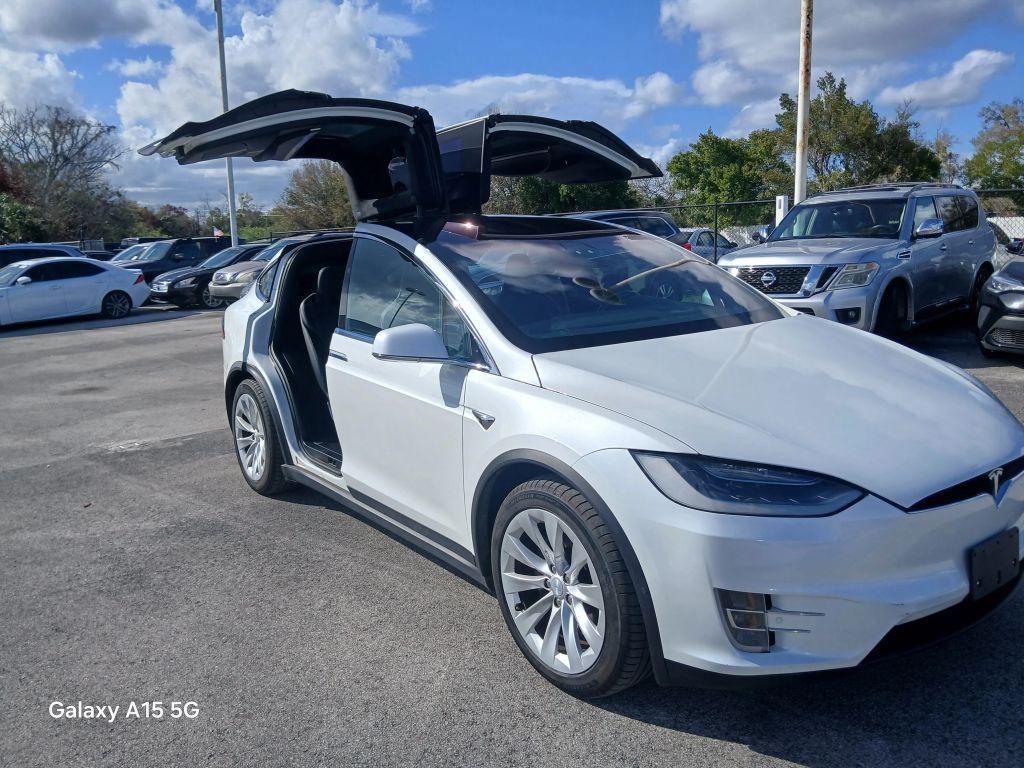 used 2017 Tesla Model X car, priced at $23,476