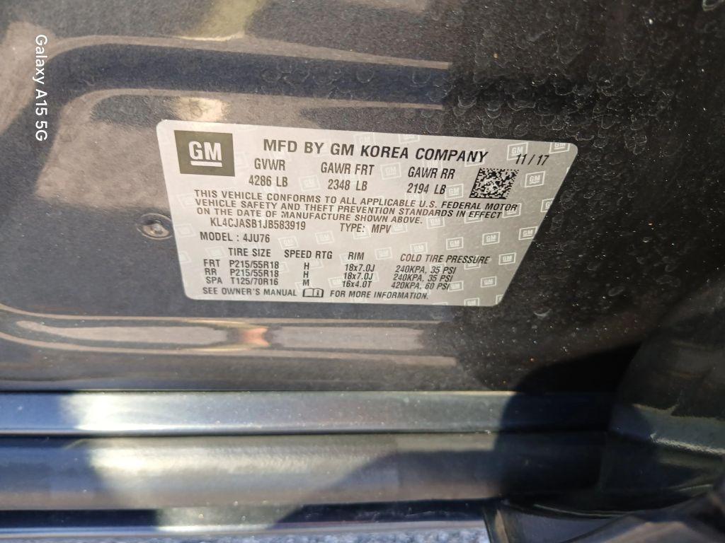 used 2018 Buick Encore car, priced at $8,954