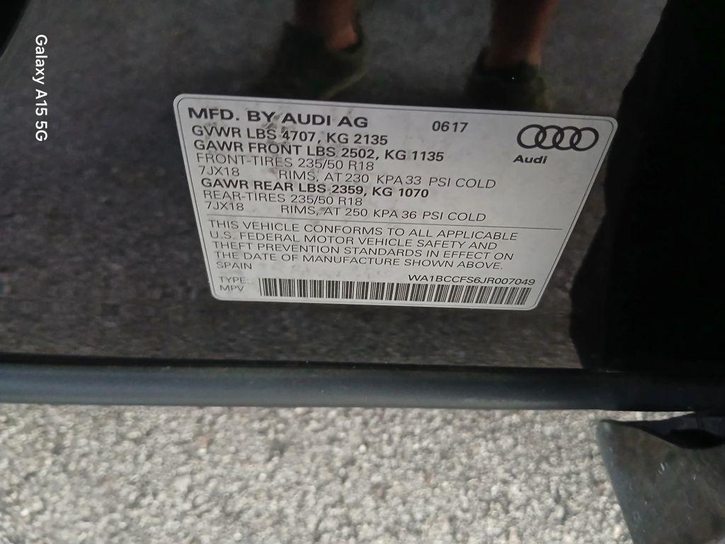 used 2018 Audi Q3 car, priced at $10,206