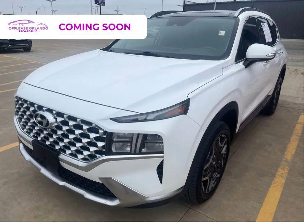 used 2021 Hyundai SANTA FE HEV car, priced at $22,195