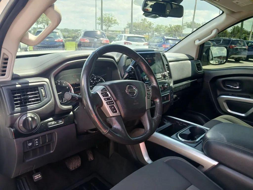 used 2022 Nissan Titan car, priced at $23,139
