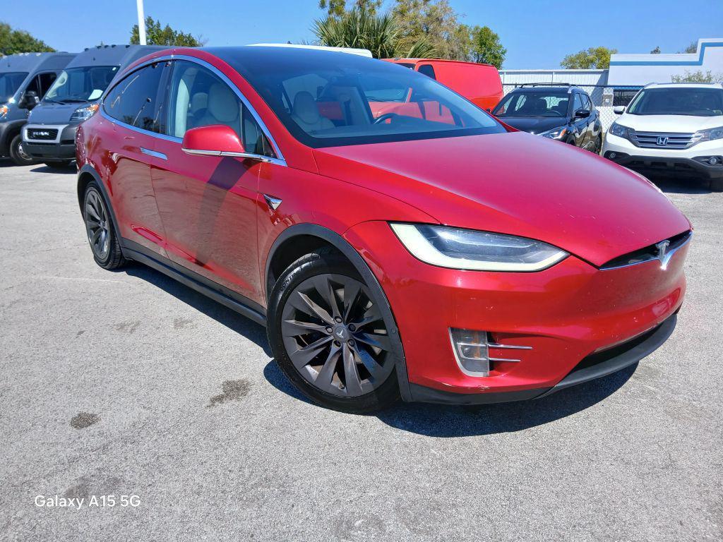 used 2018 Tesla Model X car, priced at $19,725