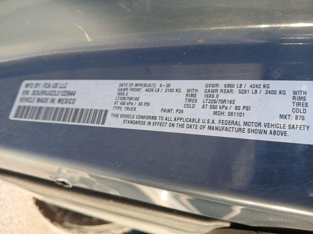 used 2020 Ram ProMaster 3500 car, priced at $17,429