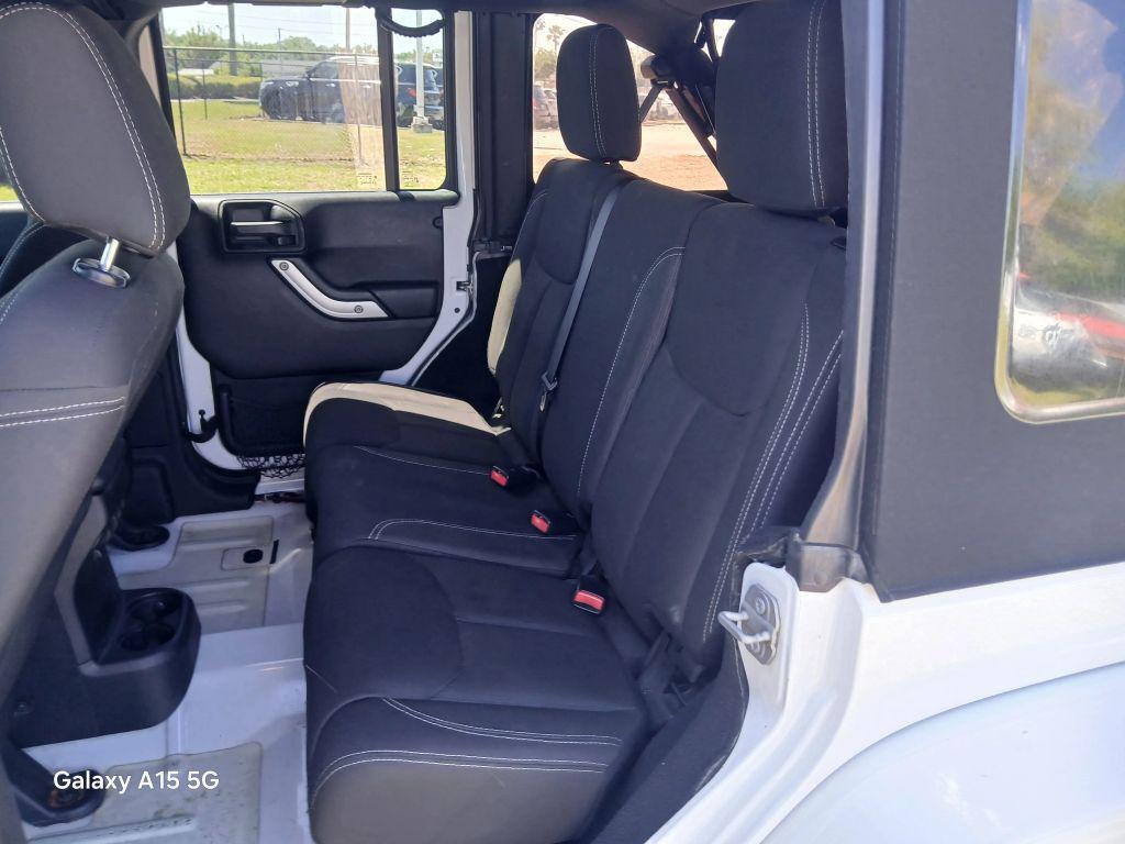 used 2016 Jeep Wrangler Unlimited car, priced at $15,116