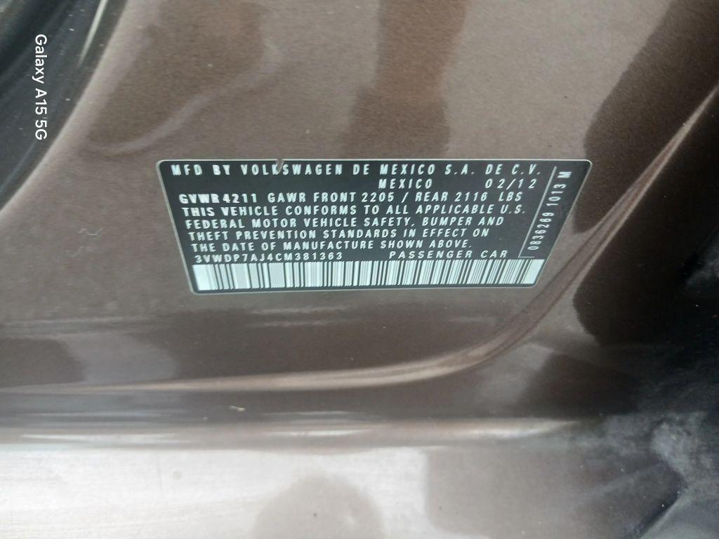 used 2012 Volkswagen Jetta car, priced at $4,999