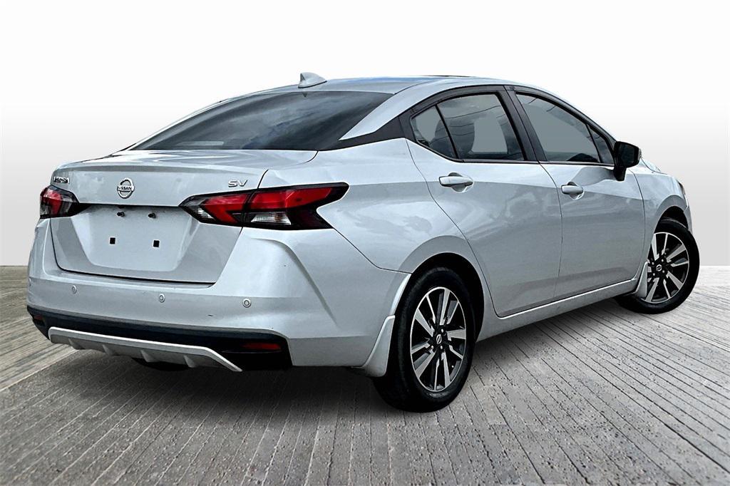 used 2022 Nissan Versa car, priced at $10,125