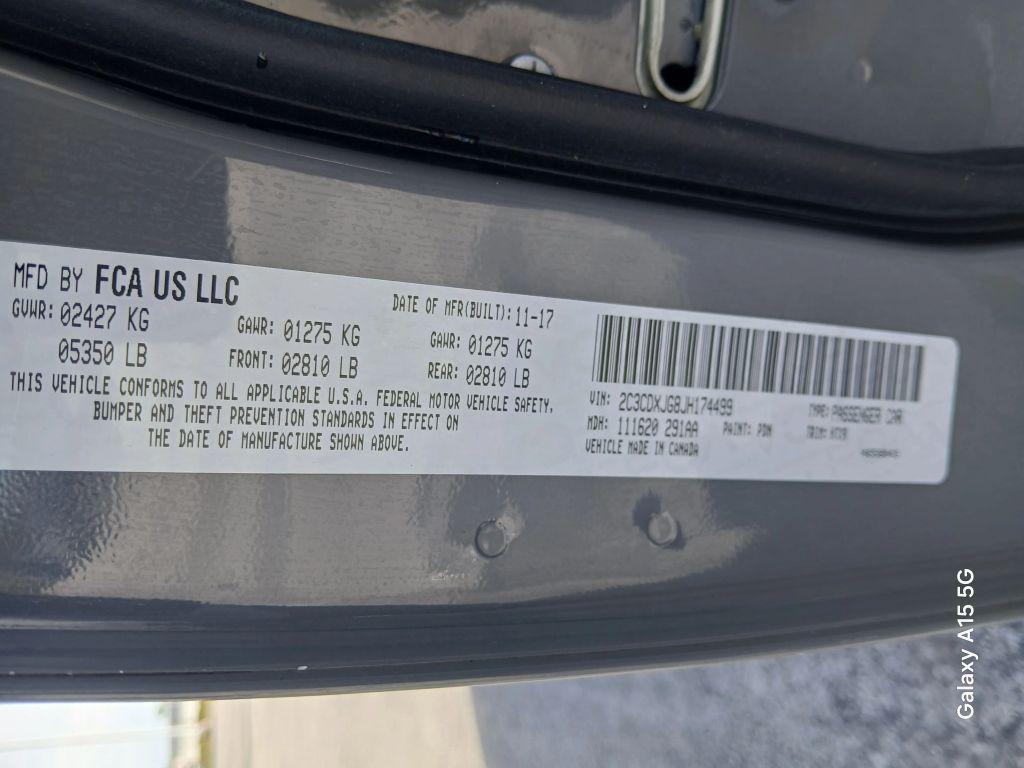 used 2018 Dodge Charger car, priced at $15,012