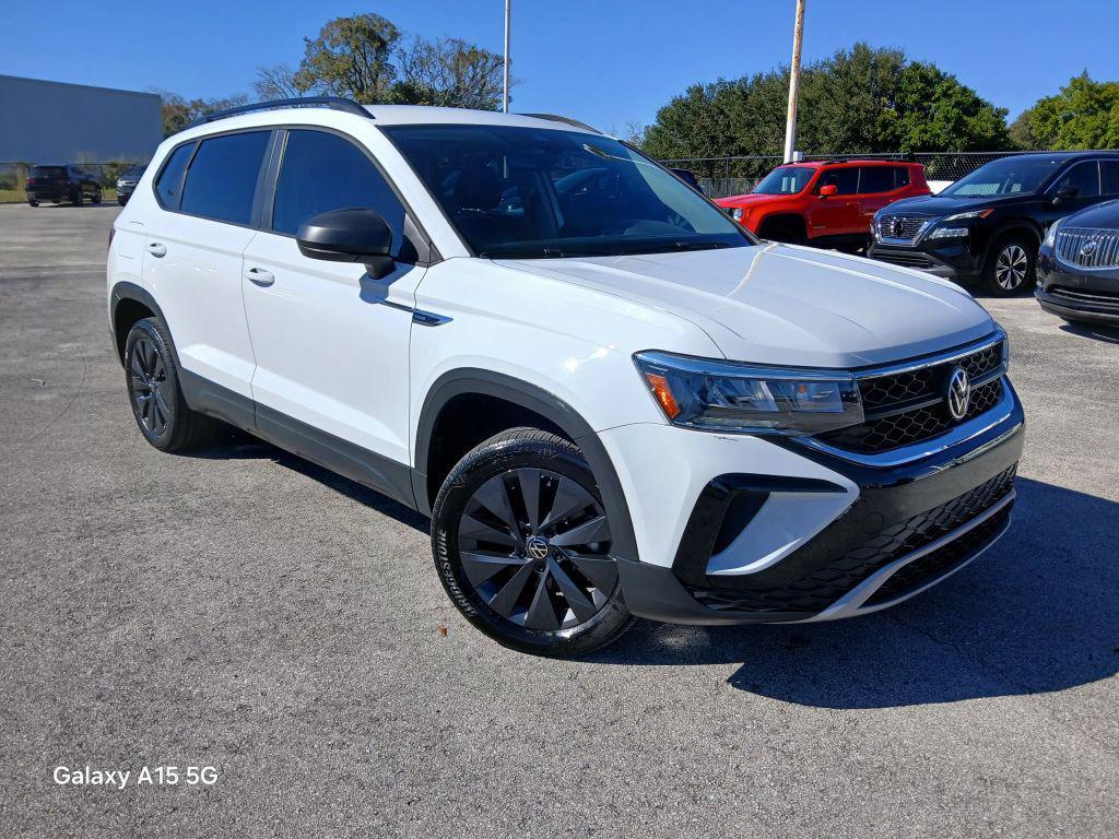 used 2023 Volkswagen Taos car, priced at $14,500