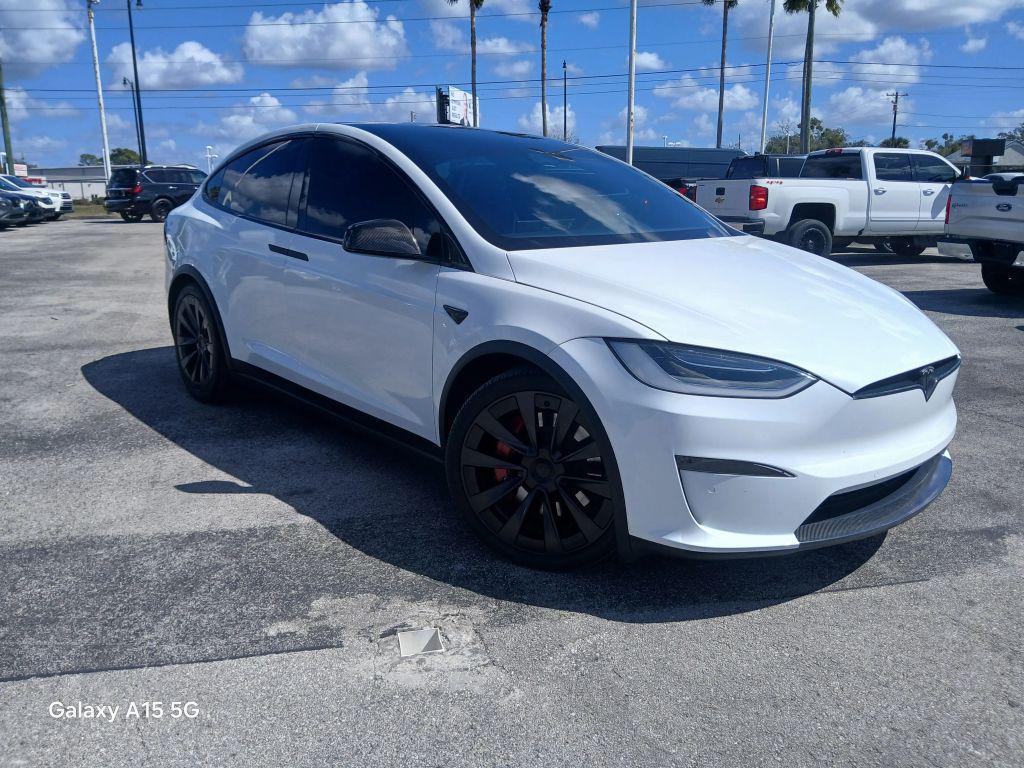 used 2022 Tesla Model X car, priced at $61,721