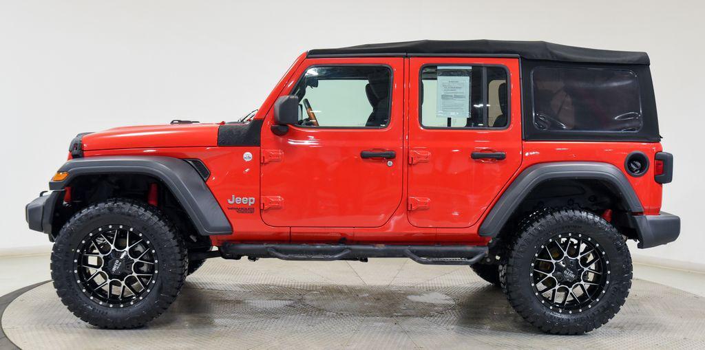 used 2018 Jeep Wrangler Unlimited car, priced at $20,995
