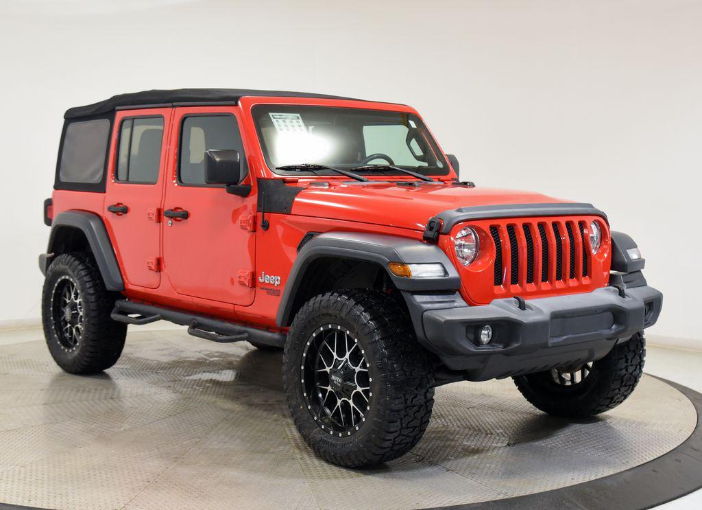 used 2018 Jeep Wrangler Unlimited car, priced at $20,995