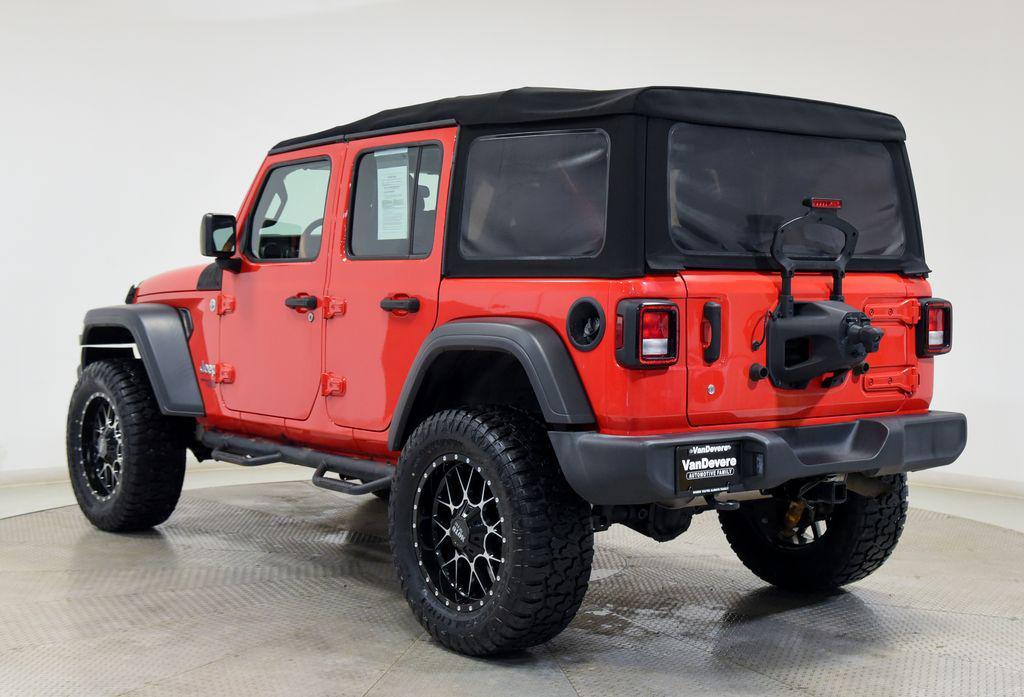 used 2018 Jeep Wrangler Unlimited car, priced at $20,995