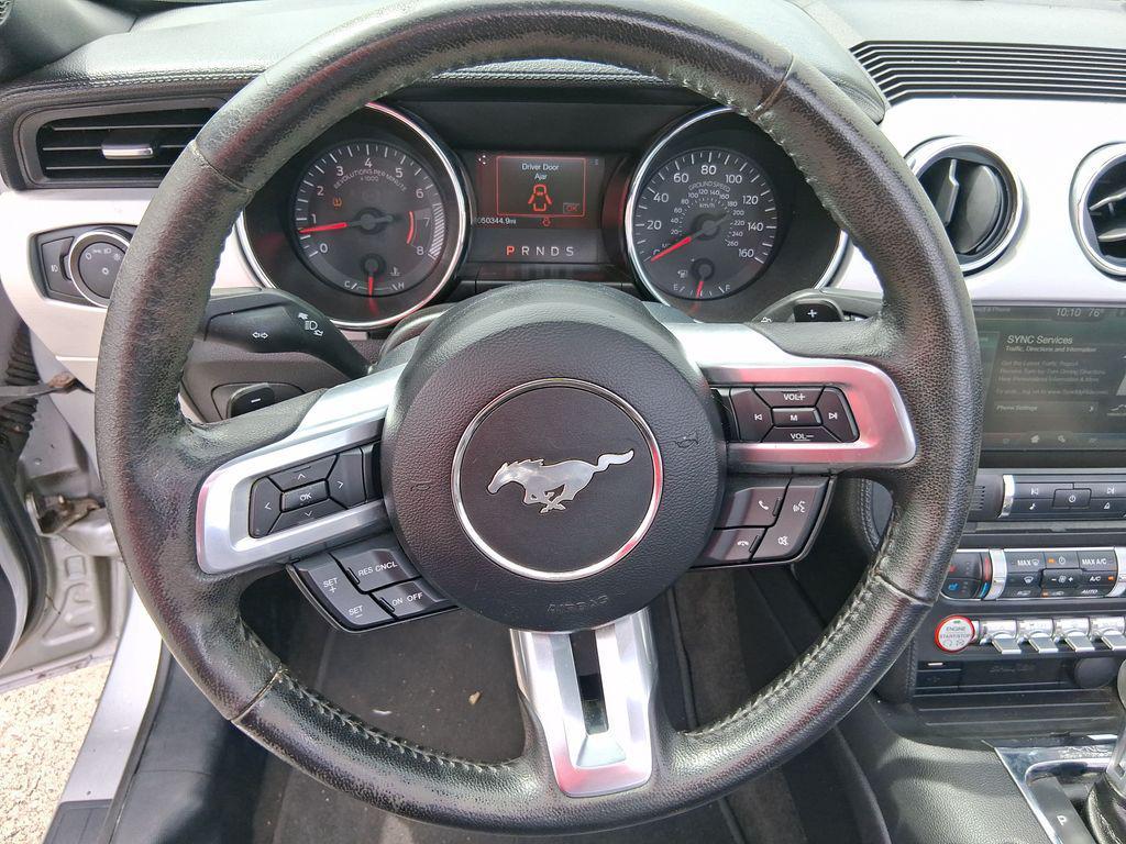 used 2015 Ford Mustang car, priced at $18,344
