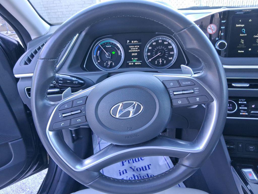 used 2023 Hyundai Sonata Hybrid car, priced at $18,600