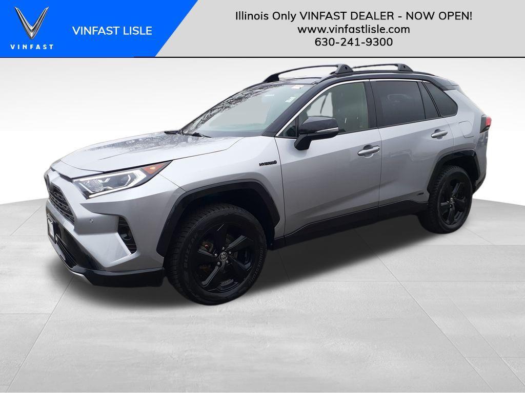 used 2020 Toyota RAV4 Hybrid car, priced at $27,999