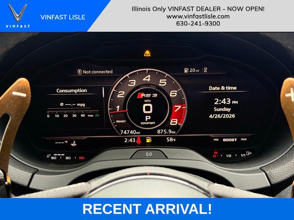 used 2018 Audi RS 3 car
