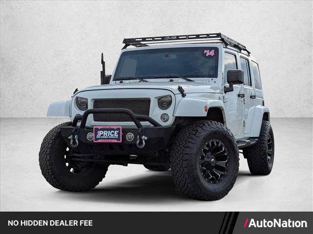 used 2014 Jeep Wrangler Unlimited car, priced at $15,990