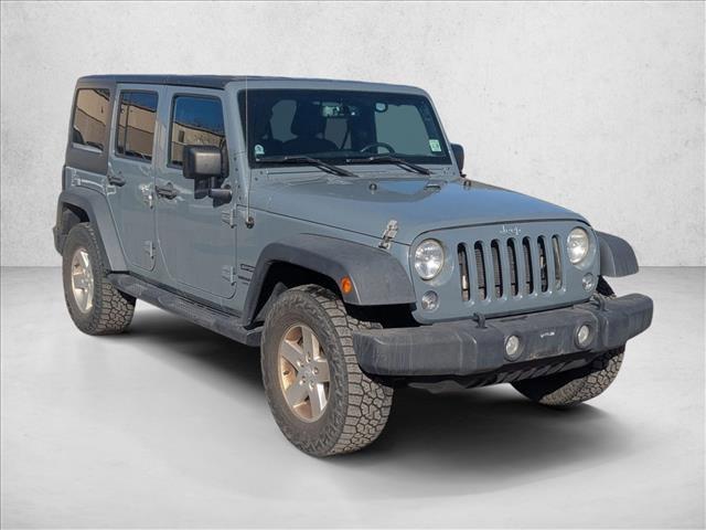 used 2014 Jeep Wrangler Unlimited car, priced at $13,490