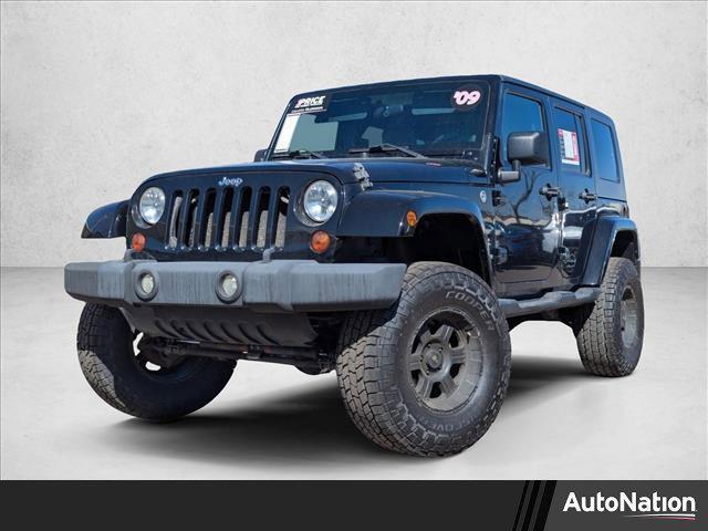 used 2009 Jeep Wrangler Unlimited car, priced at $10,250